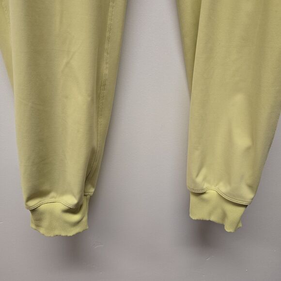 Lululemon Stretch High-Rise Jogger *Full Length sz 8 in Yellow Pull-On Pants EUC - Picture 7 of 14